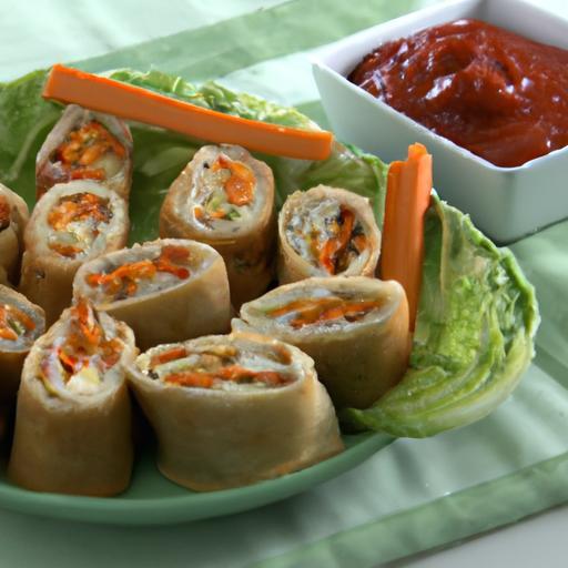 Crispy Air Fryer Asian-Mexican Fusion Rolls Recipe Delight