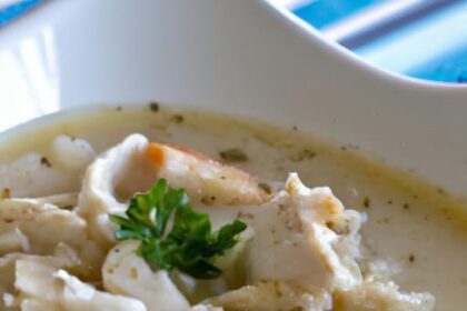 Cozy Up with Creamy Chicken and Rice Soup Goodness