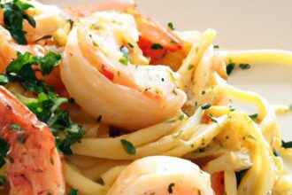 Zesty 20-Min Lemon Garlic Shrimp Pasta: Quick & Flavorful
