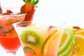 Refreshing Strawberry Kiwi Lemonade: A Zesty Summer Delight