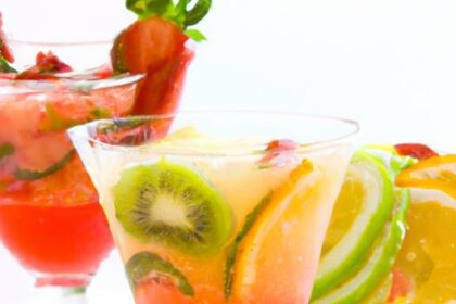 Refreshing Strawberry Kiwi Lemonade: A Zesty Summer Delight