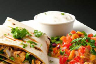 Flavor-Packed Chicken & Black Bean Quesadillas Delight