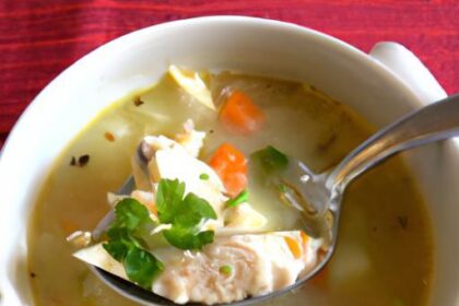 Cozy Up with Homemade Chicken and Stars Soup Delight
