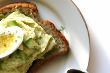 Creamy Avocado Egg Salad Sandwich: A Nutritious Twist