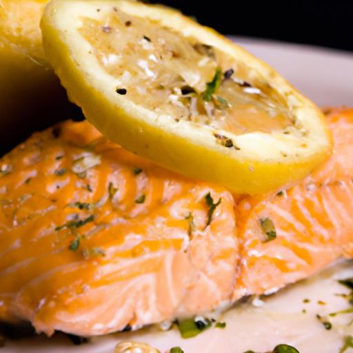 Zesty Lemon Garlic Butter Salmon: A Flavorful Seafood Delight