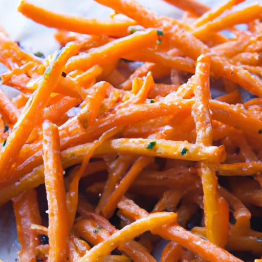 Crunchy Crinkle Cut Carrot Fries: A ​Tasty Twist on Veggies