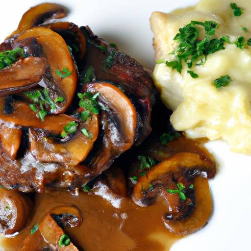 Savor Salisbury Steak: Classic Comfort with Mushroom Gravy