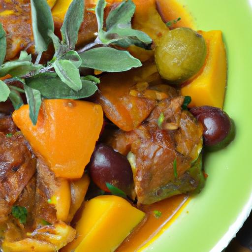 Savory Lamb Tagine with Apricots: A Moroccan Delight