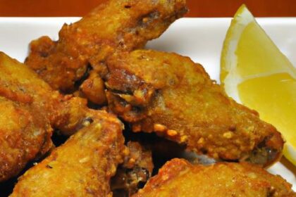 Crispy Air Fryer Lemon Pepper Wings: A Zesty Delight