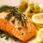 Zesty Lemon Garlic Butter Salmon: A Flavorful Seafood Delight