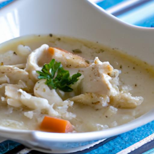 Cozy Up with Creamy Chicken and Rice Soup Goodness