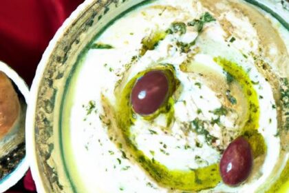 Creamy Labneh with Olive Oil & Za’atar: A Flavorful Middle Eastern Delight
