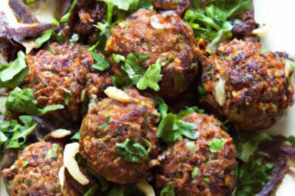 Hearty Lentil & Walnut Meatballs: A Nutty Plant-Based Twist