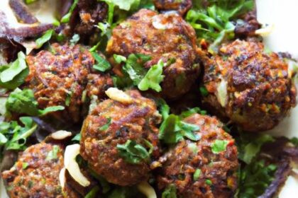 Hearty Lentil & Walnut Meatballs: A Nutty Plant-Based Twist