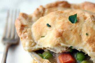 Cozy Chicken Pot Pie for One: A Perfect Personal Treat