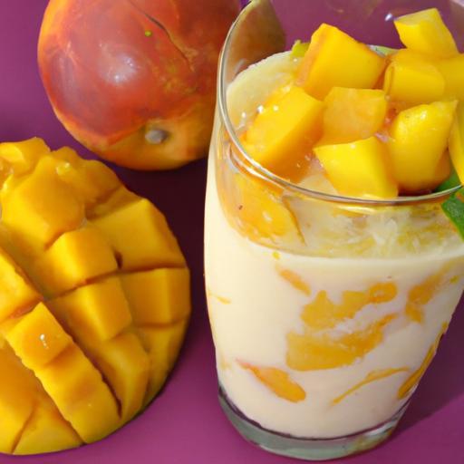 Chill & Sip: Refreshing Sugar-Free Mango Smoothie Cubes