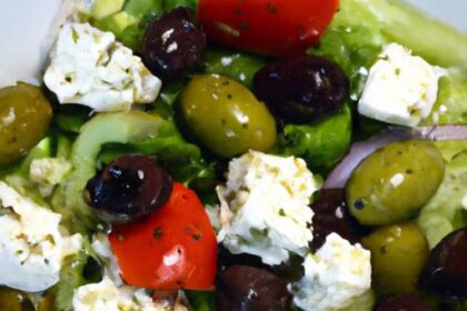 Keto Greek Salad Delight: Olives & Feta Made Low-Carb