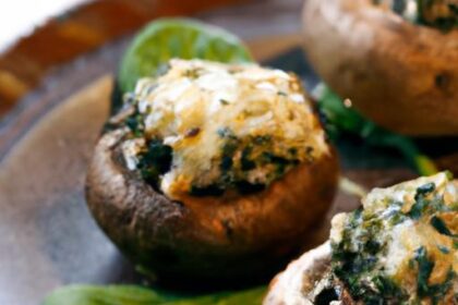 Irresistible Spinach Artichoke Stuffed Mushrooms Recipe