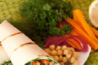 Vibrant Veggie Hummus Wraps: A Flavorful Healthy Delight