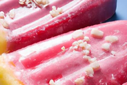 Chill & Delight: Creative Frozen Banana Pops with Toppings