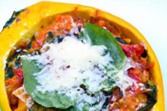 Vibrant Vegan Spaghetti Squash Marinara: A Flavorful Twist