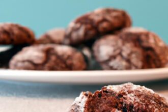 The Irresistible Charm of Classic Chocolate Crinkle Cookies