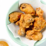Crispy Air Fryer Chicken Bites Brined in Zesty Pickle Juice