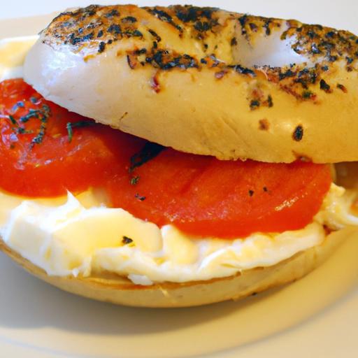 Quick & Tasty: Microwave Egg and Cheese Bagel Delight