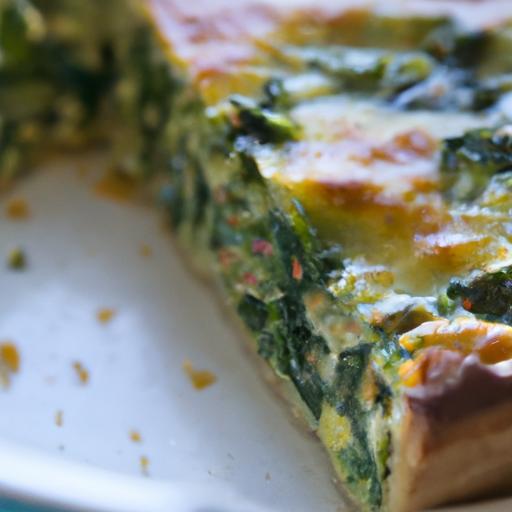 Delightful Crustless Spinach Quiche: A Healthy Twist