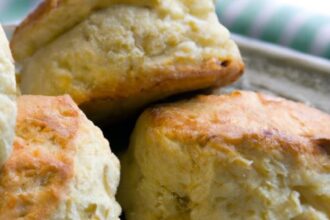 Fluffy Savory Cheese & Herb Scones: A Flavorful Delight