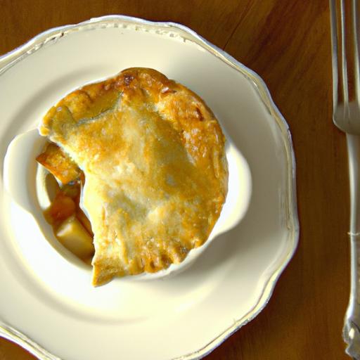 Cozy chicken Pot Pie for One: A Perfect Personal⁣ Treat