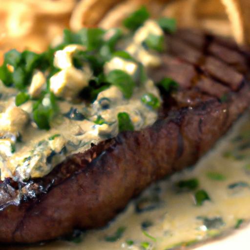Savor the Flavor: Grilled Steak with Garlic herb butter