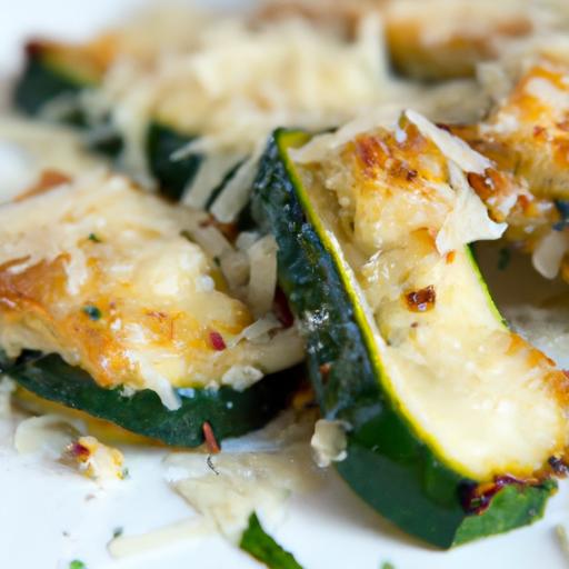 Crispy Parmesan-Crusted Zucchini Bites: A Savory Delight
