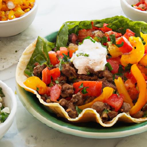 Taco Salad with Ground Beef: A Flavor-Packed Fiesta Bowl
