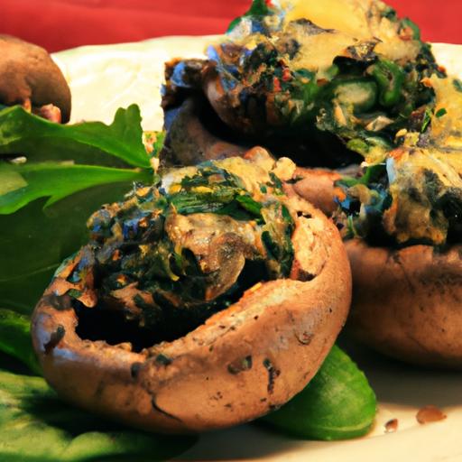 Irresistible Spinach Artichoke Stuffed Mushrooms Recipe