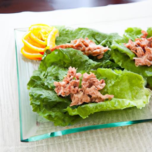 Fresh & Flavorful Tuna Salad Lettuce Wraps: A Light Delight