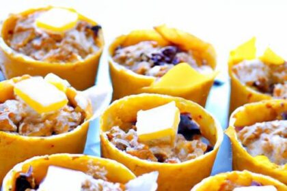 Bake Your Mornings Bright: Delightful Baked Oatmeal Cups