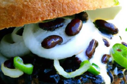 Hearty Vegan Black Bean Burgers: Flavorful & Nutritious Bites