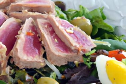 Tuna Niçoise Salad: Fresh Flavor Without Wine Dressing