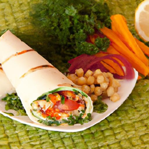 Vibrant Veggie Hummus Wraps: A Flavorful Healthy Delight