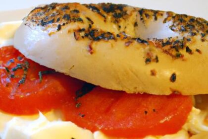 Quick & Tasty: Microwave Egg and Cheese Bagel Delight