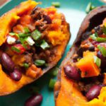 Hearty Stuffed Sweet Potatoes with Black Beans Delight