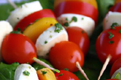 Fresh & Flavorful: The Charm of Mozzarella Tomato Skewers