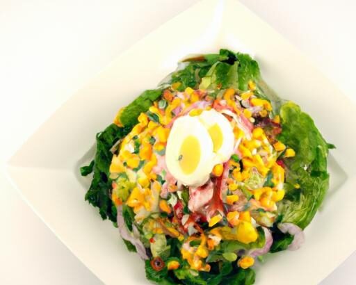 Crisp Cobb Salad Meets Creamy Ranch: A Flavorful Duo