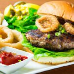 Saddle Up for Cowboy Burgers with Crispy Onion Rings