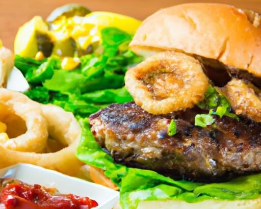 Saddle Up for Cowboy Burgers with Crispy Onion Rings