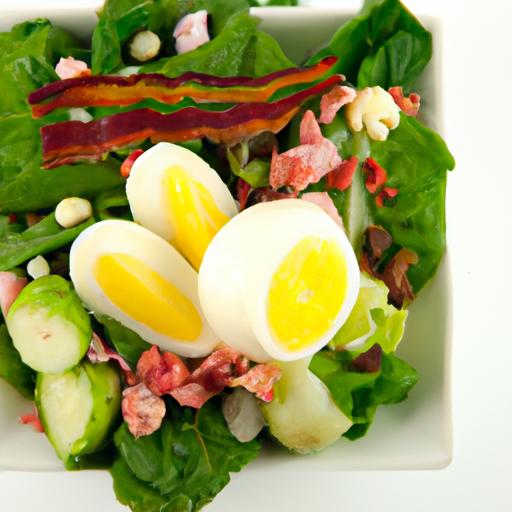 Crisp Cobb Salad Meets Creamy Ranch: A Flavorful Duo
