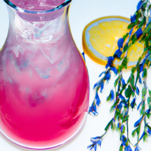 Sip Serenity: ​Crafting Refreshing Blueberry Lavender Lemonade