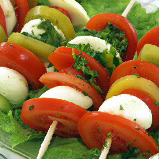 Fresh & Flavorful: The Charm of Mozzarella Tomato skewers