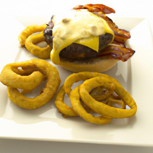 Saddle Up for Cowboy Burgers with Crispy Onion Rings